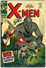 The X-MEN #034 © July 1967 Marvel Comics